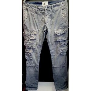 PRPS GOOD’S & CO. Men’s Grey Utility Cargo Pants